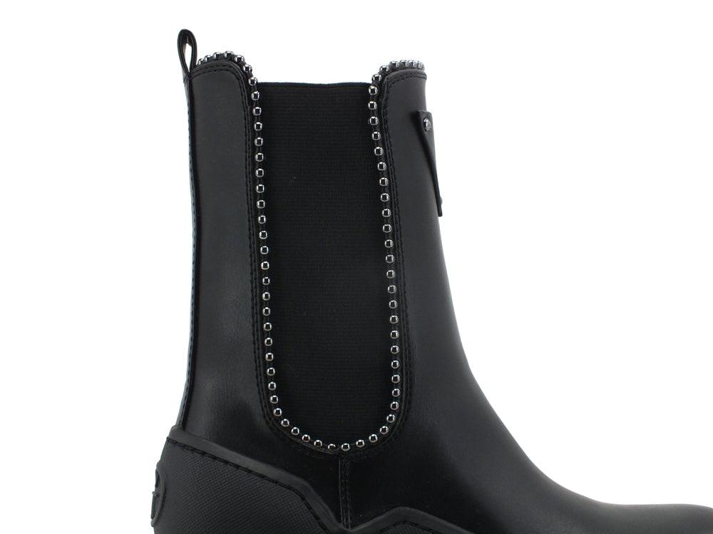 GUESS Stivale Combact Elastici Borchie Black FL8NAHELE10 - Sandrini Calzature e Abbigliamento