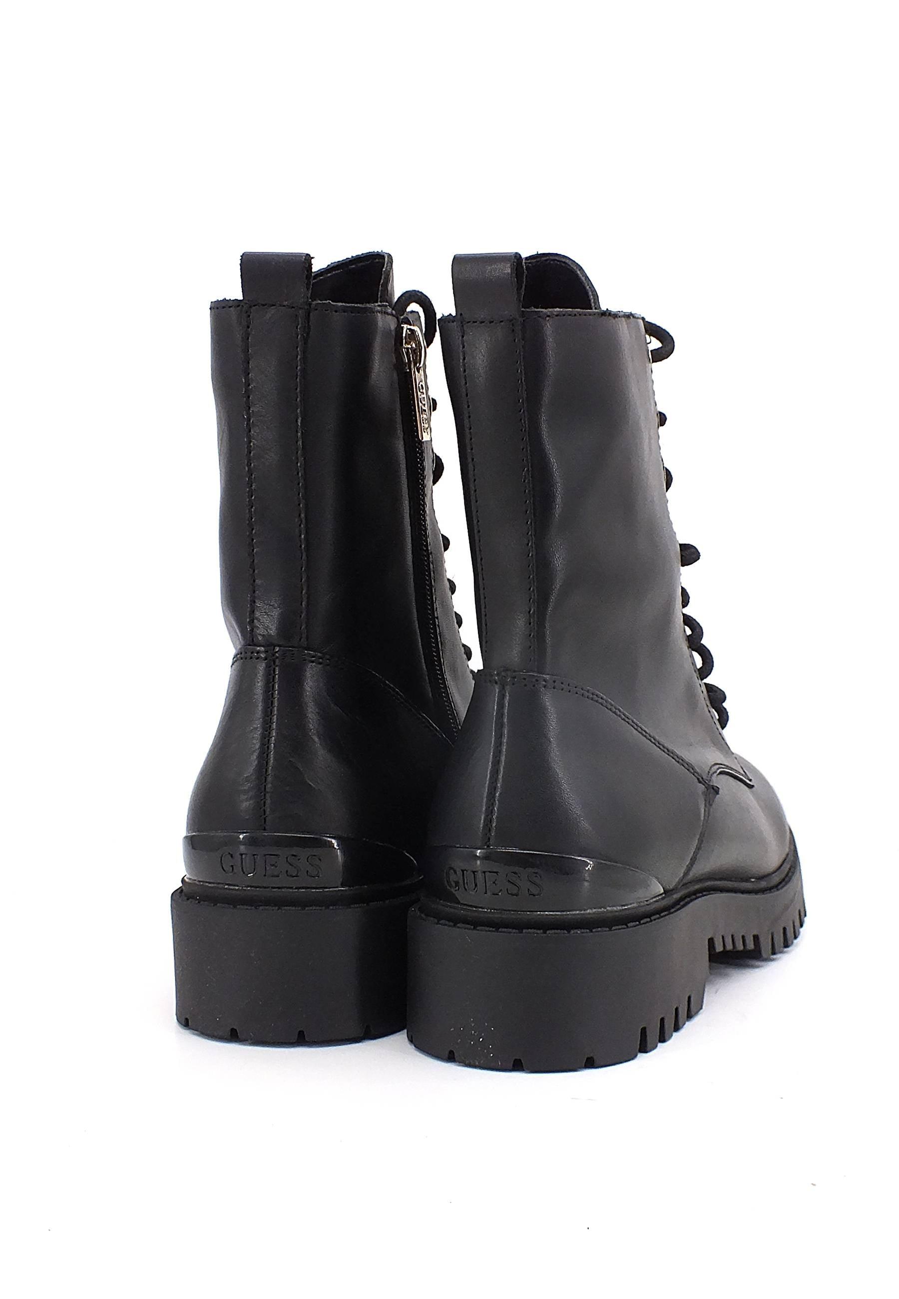 GUESS Stivaletto Anfibio Donna Black FL7OLOLEA10 - Sandrini Calzature e Abbigliamento