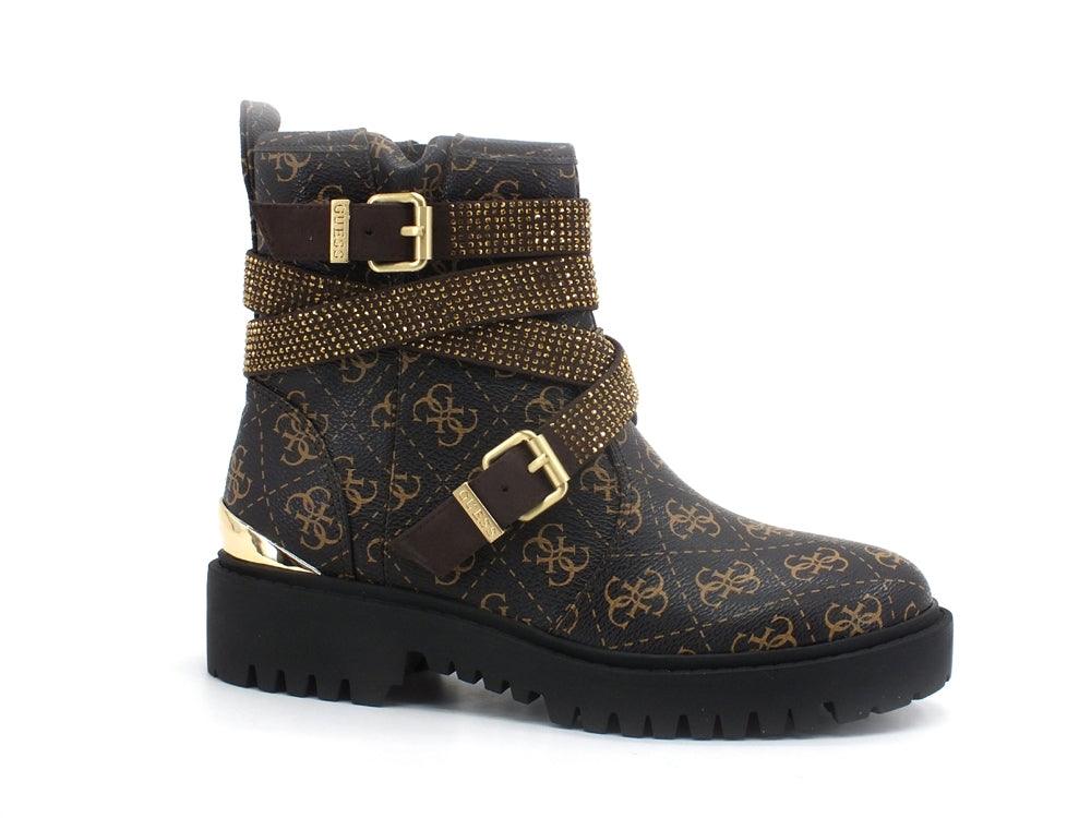 GUESS Stivaletto Biker Loghi - Sandrini Calzature e Abbigliamento