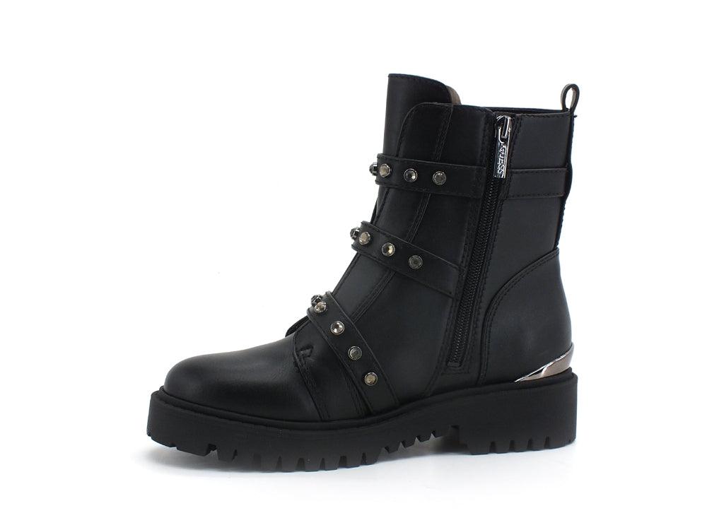 GUESS Stivaletto Borchie Zip Black FL7OC2ELE10 - Sandrini Calzature e Abbigliamento