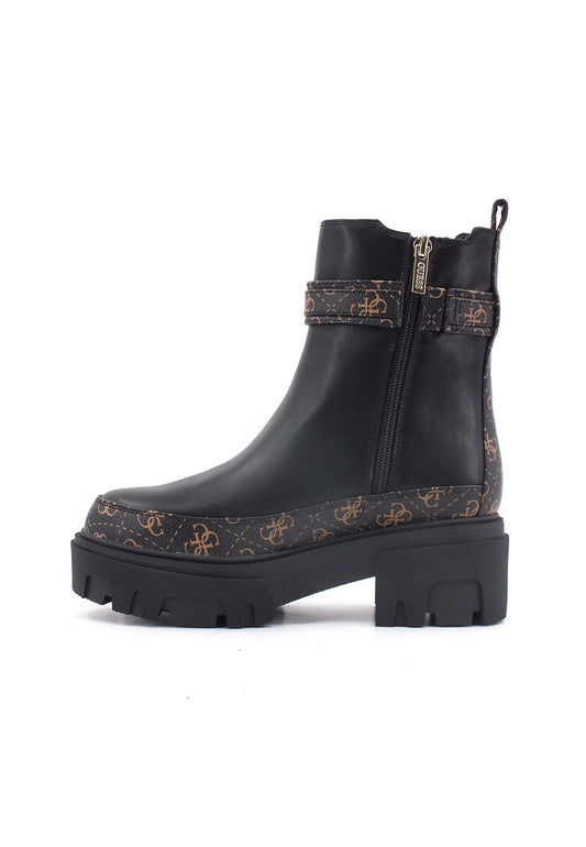 GUESS Stivaletto Polacco Donna Brown Ocra FL8YEAFAL10 - Sandrini Calzature e Abbigliamento