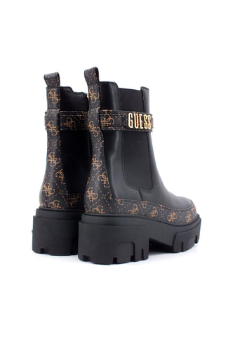 GUESS Stivaletto Polacco Donna Brown Ocra FL8YEAFAL10 - Sandrini Calzature e Abbigliamento