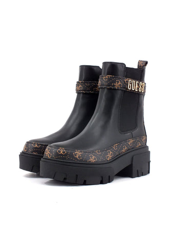 GUESS Stivaletto Polacco Donna Brown Ocra FL8YEAFAL10 - Sandrini Calzature e Abbigliamento
