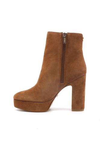 GUESS Stivaletto Tronchetto Donna Cognac Marrone FL7TMLSUE10 - Sandrini Calzature e Abbigliamento