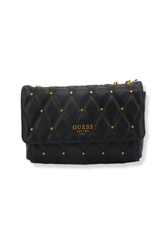 GUESS Tirana Crossbody Borchie Borsa Tracolla Donna Black QS855321 - Sandrini Calzature e Abbigliamento
