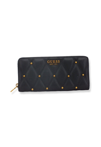 GUESS Triana Slg Portafoglio Donna Borchie Black QS855346 - Sandrini Calzature e Abbigliamento