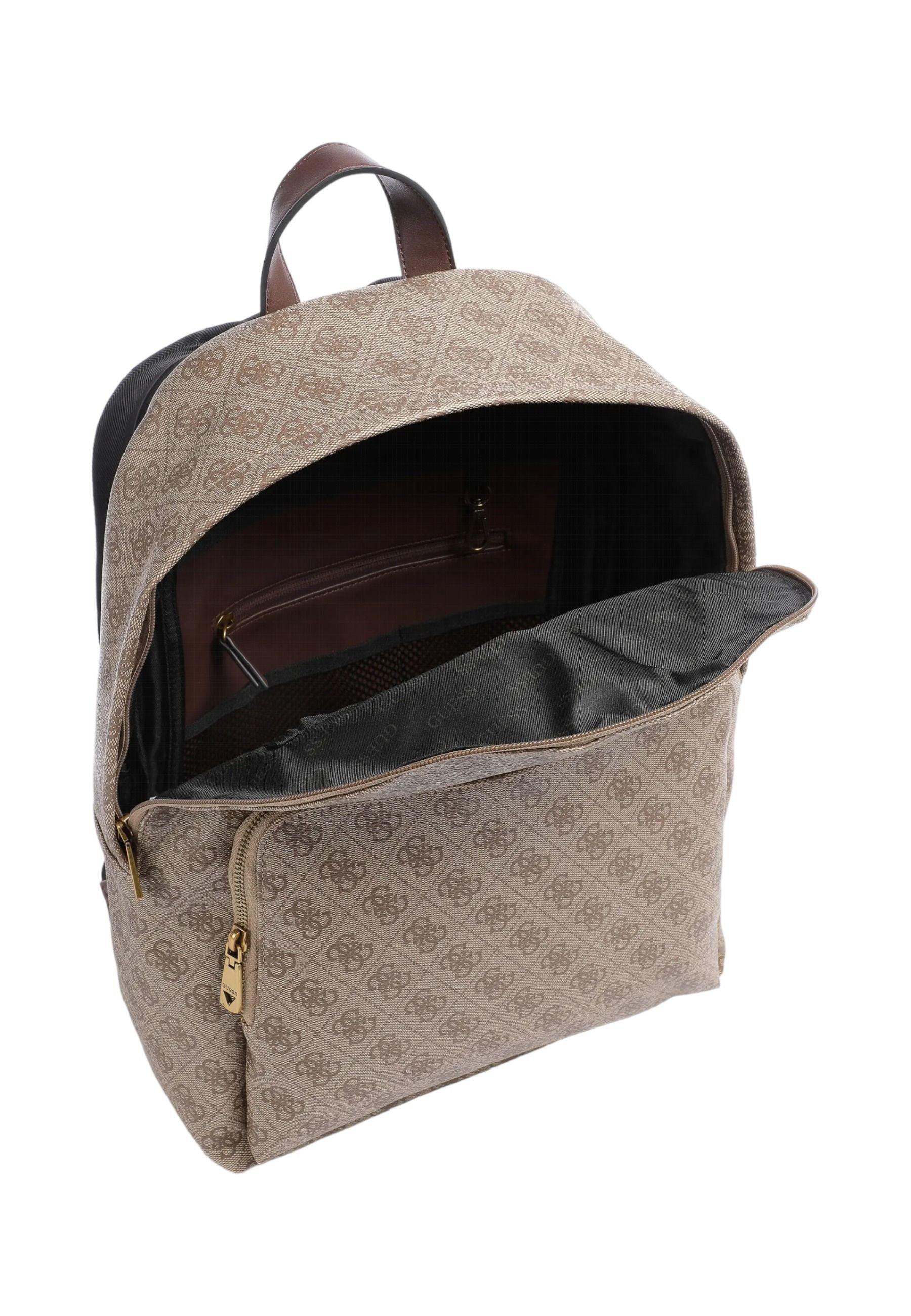 GUESS Vezzola Zaino Beige Brown HMEVZLP3111 - Sandrini Calzature e Abbigliamento