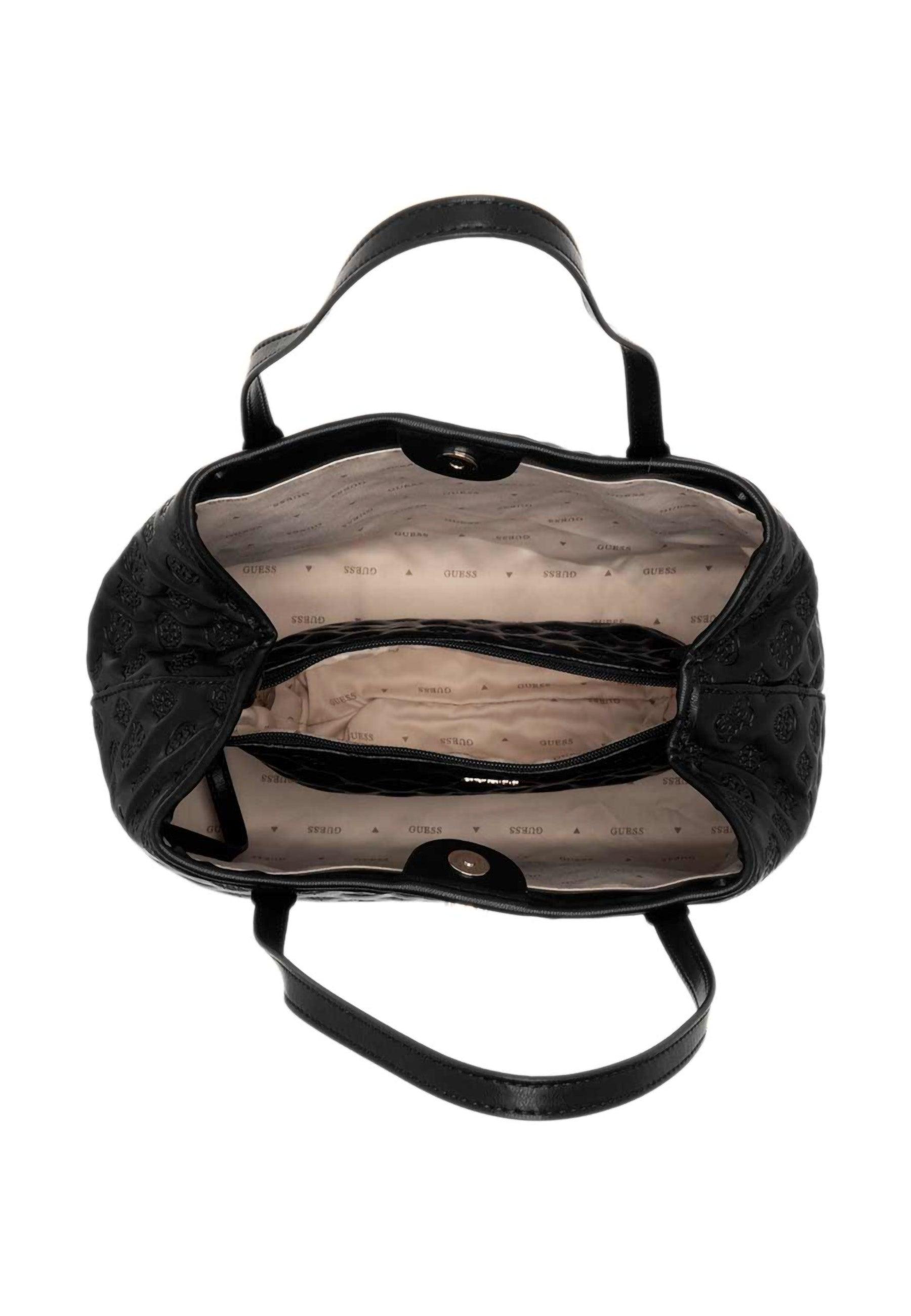 GUESS Vikky Borsa Tote con Pochette Black LF699523 - Sandrini Calzature e Abbigliamento