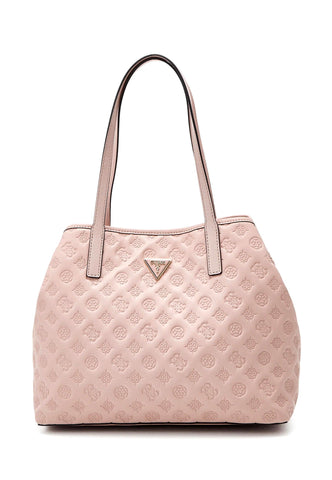 GUESS Vikky Borsa Tote con Pochette Pale Rose LF699523 - Sandrini Calzature e Abbigliamento