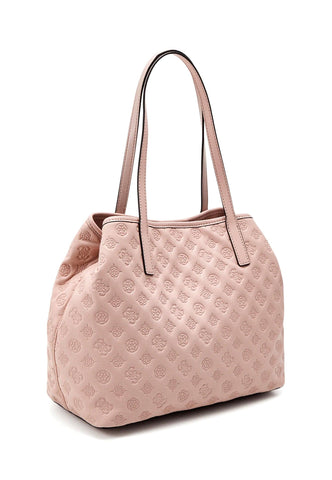 GUESS Vikky Borsa Tote con Pochette Pale Rose LF699523 - Sandrini Calzature e Abbigliamento
