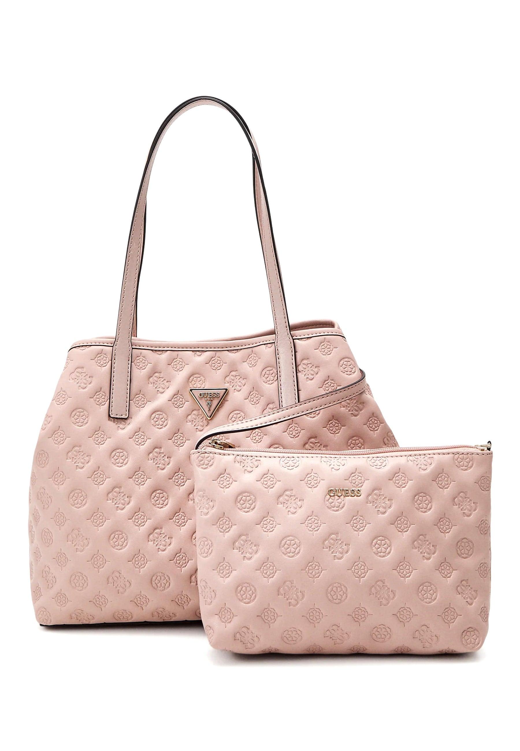 GUESS Vikky Borsa Tote con Pochette Pale Rose LF699523 - Sandrini Calzature e Abbigliamento