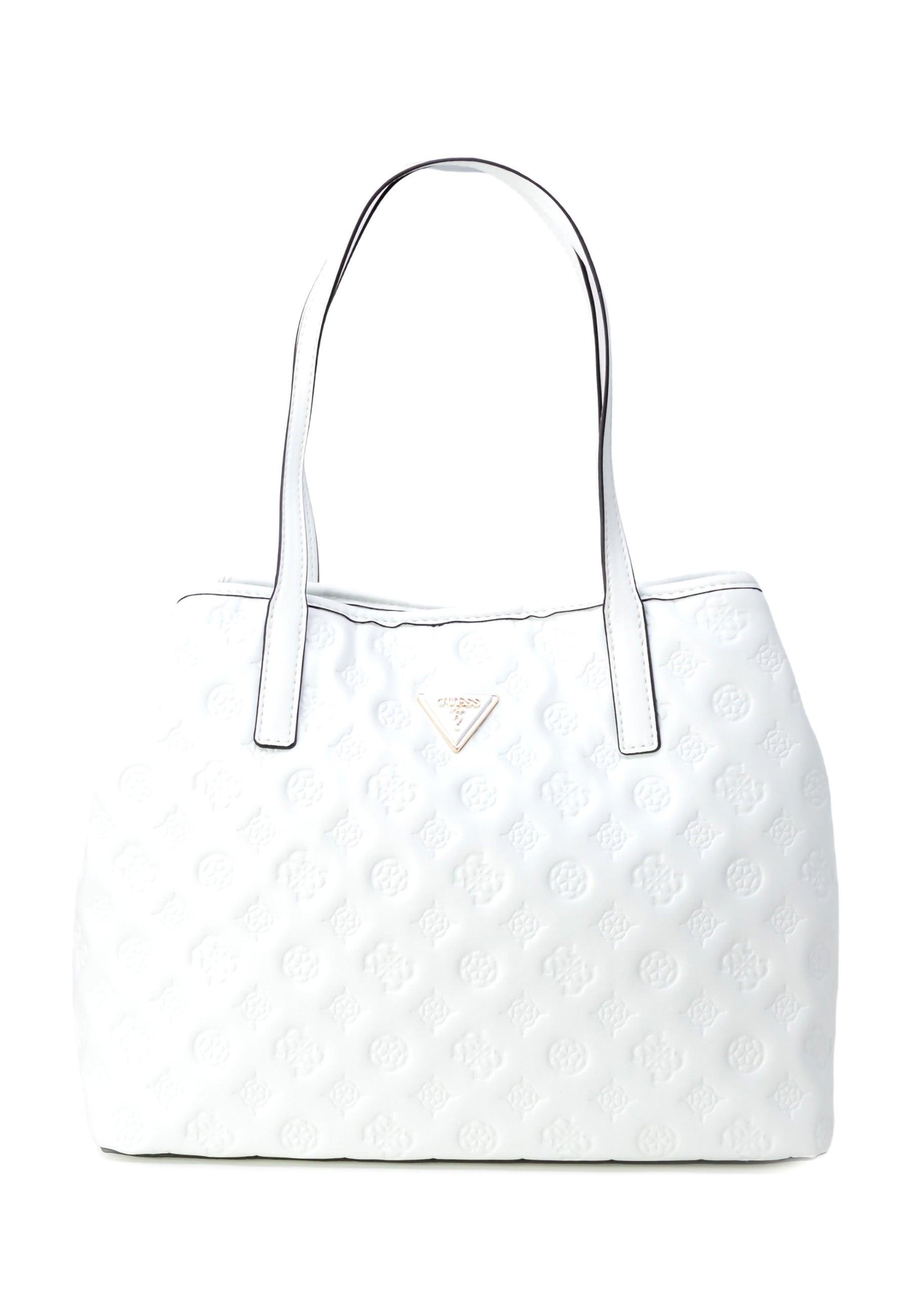 GUESS Vikky Borsa Tote con Pochette White LF699523 - Sandrini Calzature e Abbigliamento
