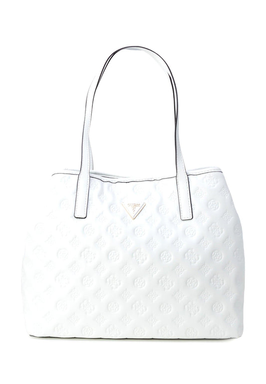 GUESS Vikky Borsa Tote con Pochette White LF699523 - Sandrini Calzature e Abbigliamento