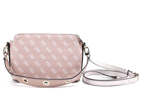 GUESS Washington Crossbody Double Zip Borsa Rose Multi SG812414 - Sandrini Calzature e Abbigliamento