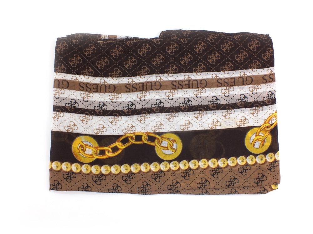 GUESS Washington Kefiah Printed Loghi Sciarpa - Sandrini Calzature e Abbigliamento