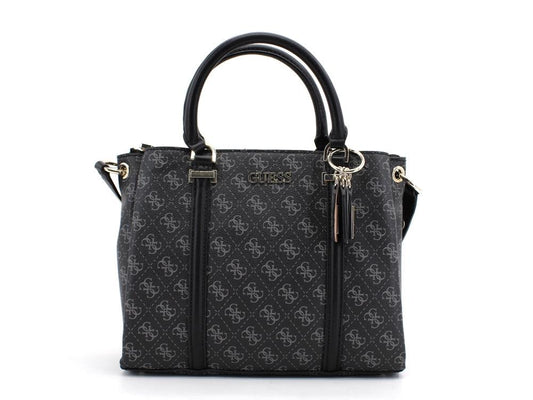 GUESS Washington Satchel Borsa Manici Tracolla Black Multi SG812406 - Sandrini Calzature e Abbigliamento
