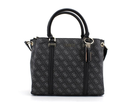 GUESS Washington Satchel Borsa Manici Tracolla Black Multi SG812406 - Sandrini Calzature e Abbigliamento