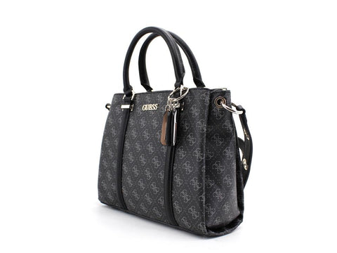 GUESS Washington Satchel Borsa Manici Tracolla Black Multi SG812406 - Sandrini Calzature e Abbigliamento