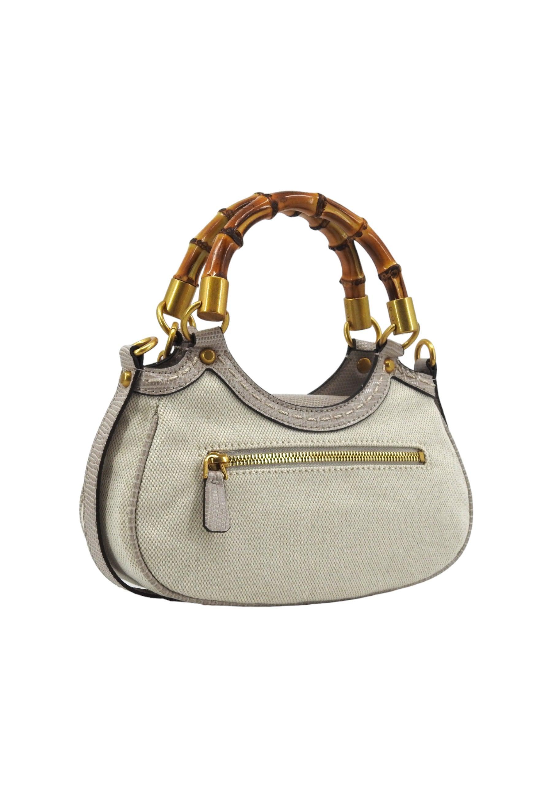 GUESS Zabri Mini Borsa Donna Taupe Beige BA923376 - Sandrini Calzature e Abbigliamento