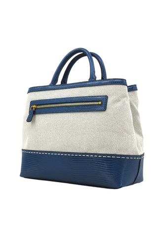 GUESS Zabry Borsa Donna Petrol Bianco WA923306 - Sandrini Calzature e Abbigliamento