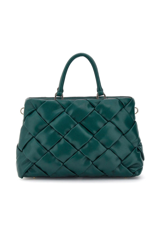 GUESS Zaina Borsa Girlfriend Satchel Forest WG898606 - Sandrini Calzature e Abbigliamento