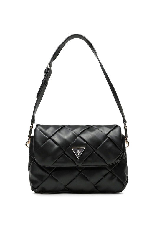 GUESS Zaina Tracolla Shoulder Bag Black WG898619 - Sandrini Calzature e Abbigliamento