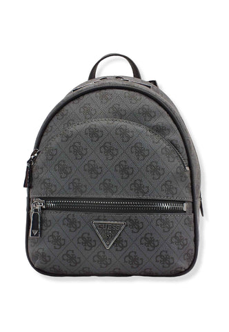 GUESS Zaino Manhattan Backpack Grigio Coal Logo SM699432 - Sandrini Calzature e Abbigliamento