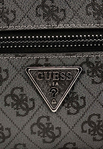 GUESS Zaino Manhattan Backpack Grigio Coal Logo SM699432 - Sandrini Calzature e Abbigliamento