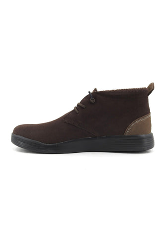 HEY DUDE Jo Suede Stivaletto Uomo Java Marrone 40605-213 - Sandrini Calzature e Abbigliamento