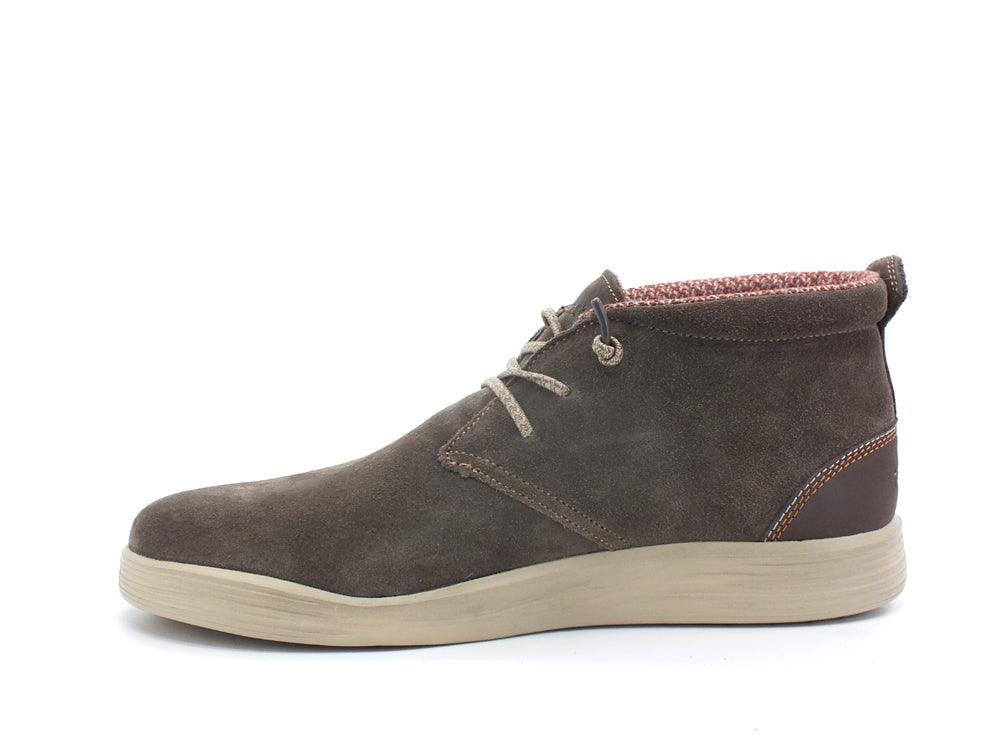HEY DUDE Jo Suede Stringata Camoscio Fossil 112374962 - Sandrini Calzature e Abbigliamento