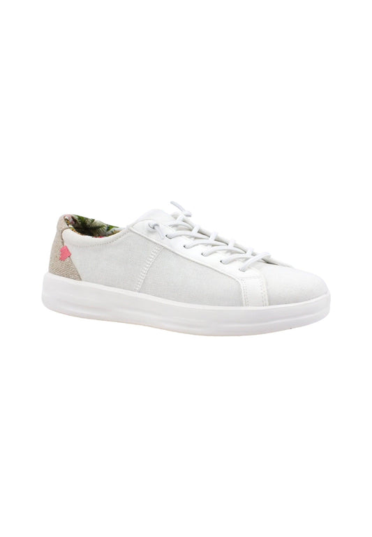 HEY DUDE Karina Sneaker Donna Coconut White 40154-1JZ - Sandrini Calzature e Abbigliamento