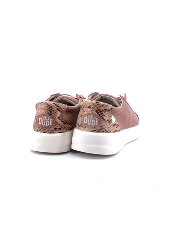 HEY DUDE Karina Sneaker Donna Rose Dust 40154-6OD - Sandrini Calzature e Abbigliamento