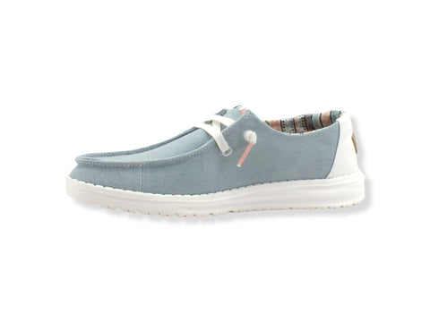 HEY DUDE Sneaker Donna Wendy Scarpa Vela Boho Lt Denim 121412412 - Sandrini Calzature e Abbigliamento
