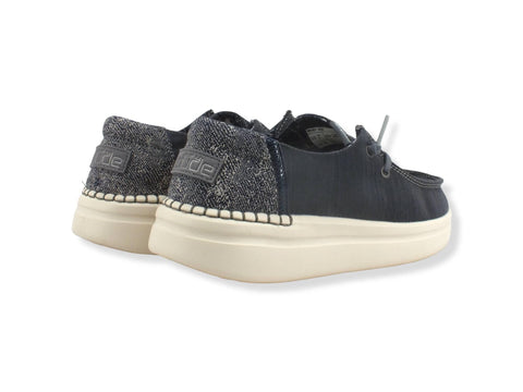 HEY DUDE Sneaker Donna Wendy Scarpa Vela Graphite Blue 121942725 - Sandrini Calzature e Abbigliamento