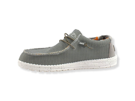 HEY DUDE Sneaker Uomo Wally Sox Scarpa Vela Asphalt 110352167 - Sandrini Calzature e Abbigliamento