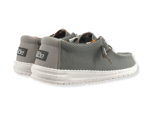 HEY DUDE Sneaker Uomo Wally Sox Scarpa Vela Asphalt 110352167 - Sandrini Calzature e Abbigliamento