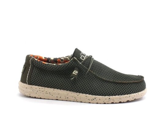 HEY DUDE Wally Sox Scarpa Stringata Musk 110358700 - Sandrini Calzature e Abbigliamento