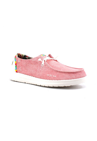 HEY DUDE Wendy Boho Sneaker Vela Donna Rose 40054-662 - Sandrini Calzature e Abbigliamento