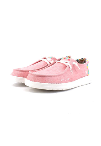 HEY DUDE Wendy Boho Sneaker Vela Donna Rose 40054-662 - Sandrini Calzature e Abbigliamento