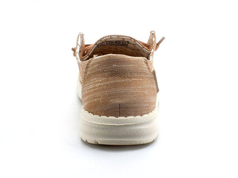 HEY DUDE Wendy Sparkling Scarpa Vela Rose Gold 121415016 - Sandrini Calzature e Abbigliamento