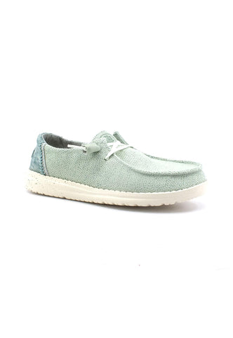 HEY DUDE Wendy Women Sneaker Vela Donna Mint 40098-371 - Sandrini Calzature e Abbigliamento