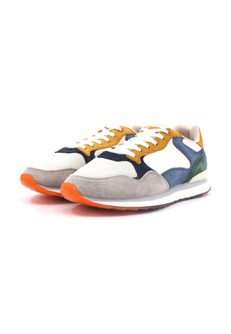 HOFF Bangkok Sneaker Uomo Grey Navy Senape 12202601 - Sandrini Calzature e Abbigliamento