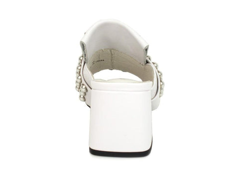 JEFFREY CAMPBELL LENOIR-ST White Silver JC-309-28 - Sandrini Calzature e Abbigliamento