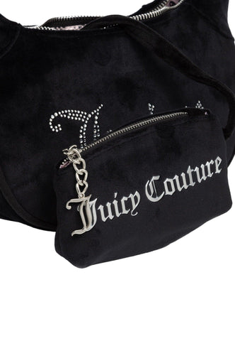 JUICY COUTURE Kimberly Small Hobo Borsa Donna Black BEJQL5461WPO000 - Sandrini Calzature e Abbigliamento