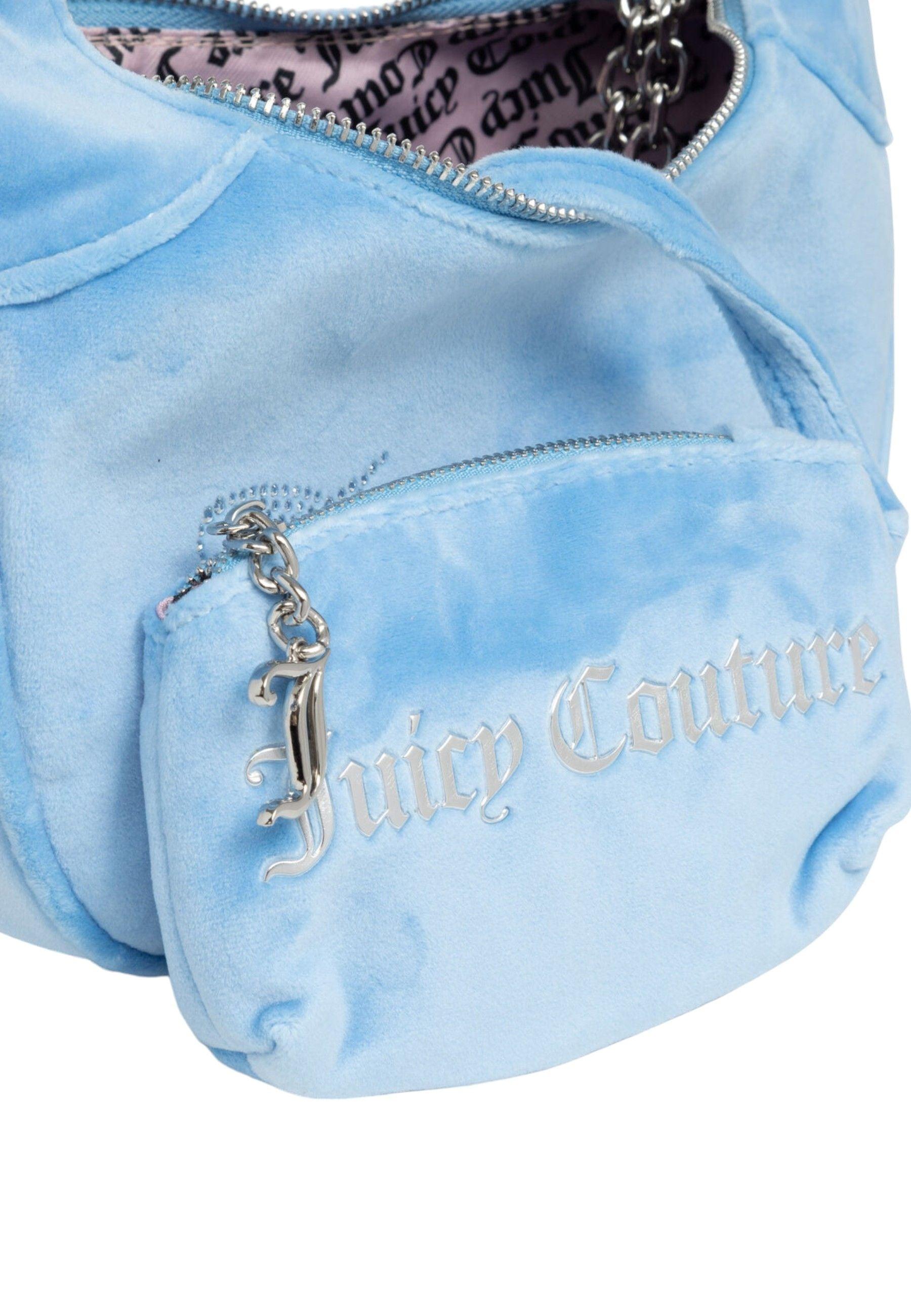 JUICY COUTURE Kimberly Small Hobo Borsa Donna Powder Blue BEJQL5461WPOJ09 - Sandrini Calzature e Abbigliamento