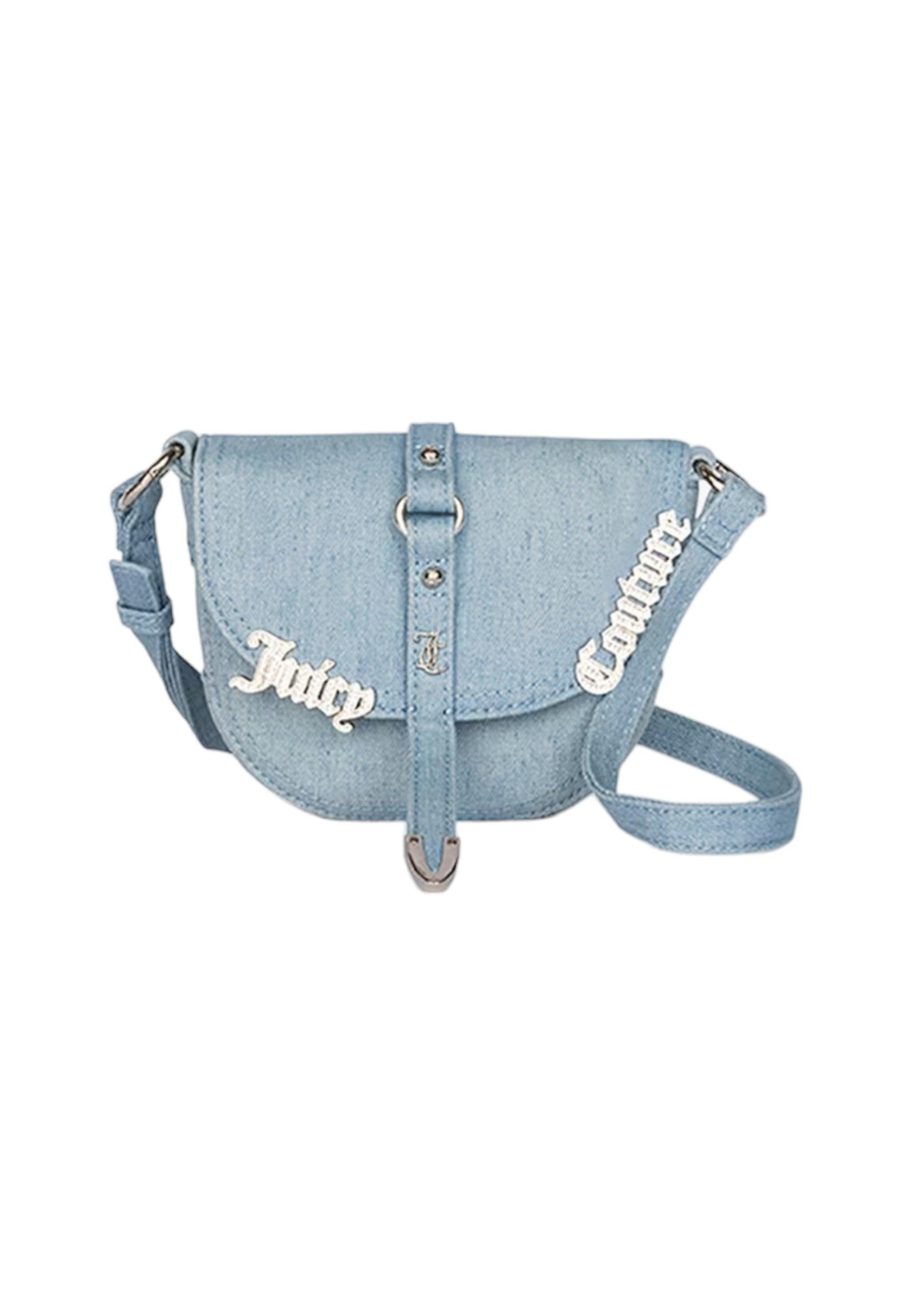 JUICY COUTURE Lotus Small Borsa Donna Denim Blue BEJQT5473WD1200 - Sandrini Calzature e Abbigliamento