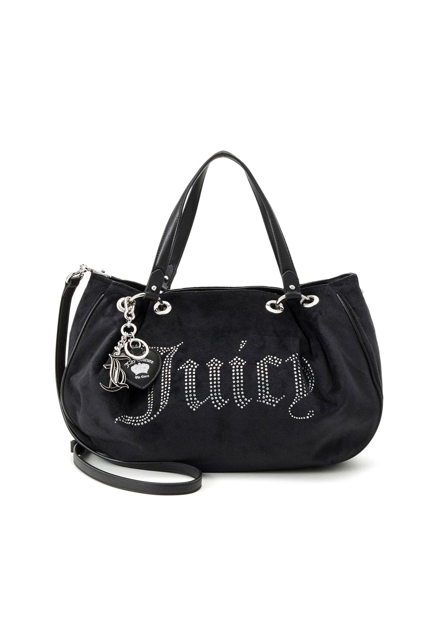 JUICY COUTURE Twing Strass Borsa Double Handle Black BIJTG5396 - Sandrini Calzature e Abbigliamento