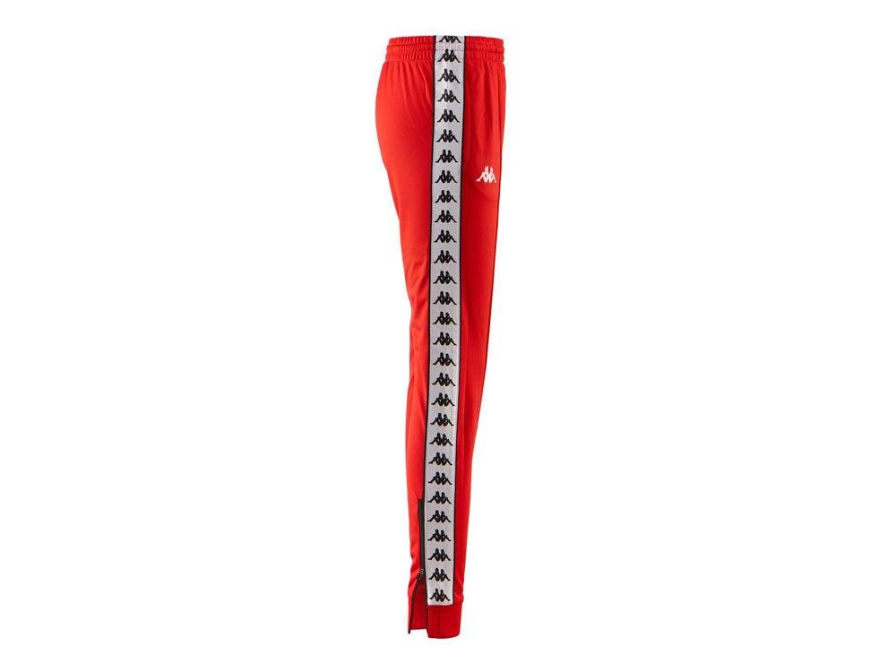 KAPPA 222 Banda Rastoria Slim Pantaloni Uomo Red Black 303KUC0 - Sandrini Calzature e Abbigliamento