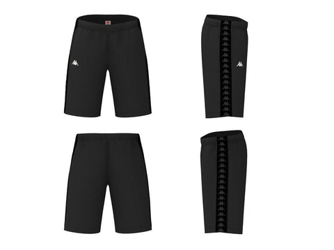 KAPPA 222 Banda Treads Pantaloncino Black Black 3111I3W - Sandrini Calzature e Abbigliamento