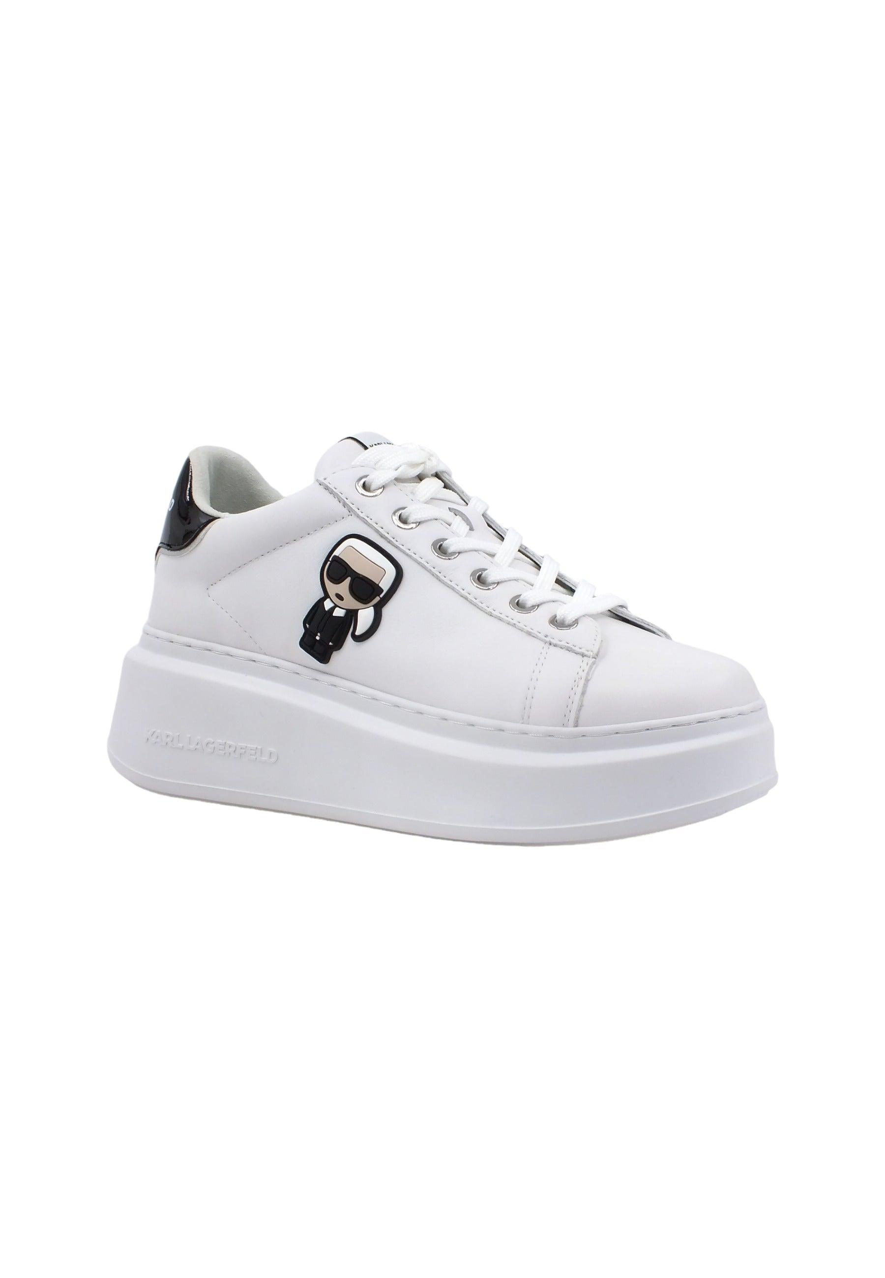KARL LAGERFELD Anakapri Sneaker Donna White KL63530 - Sandrini Calzature e Abbigliamento
